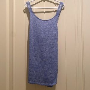 NIKE dri fit purple workout tank top